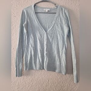 Forever 21 Light Gray Cardigan Sweater